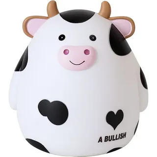 yozhiqu Spardose Kuh-Sparschwein,Kawaii-Münzbank, mit hoher Kapazität Geschenk, Geeignet für Jungen Mädchen Zimmerdekoration Geburtstagsgeschenk