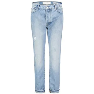 Goldgarn 5-Pocket-Jeans Damen Jeans AUGUSTA (1-tlg) blau 27
