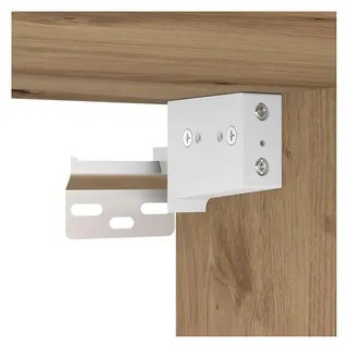 vidaXL Panama TV-Wandschrank 100 x 30 x 30 cm Braun Holz