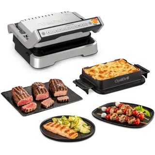 Tefal OptiGrill 4in1 GC774D30 silber schwarz