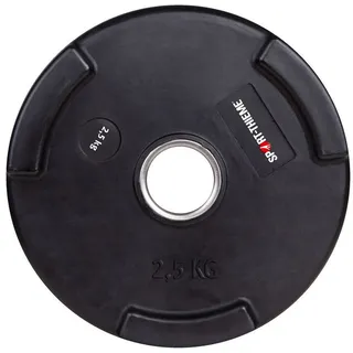 Sport-Thieme Hantelscheibe Wettkampf PU 2,5 kg schwarz