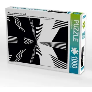 Chaos in schwarz und weiß (Puzzle)