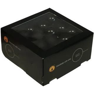 RiloStore 36 STK STK Glasbeeren schwarz 40mm Glaskugeln am Draht Spiegelbeeren Glas o638 Deko Weihnachten Picks Weihnachtskugeln Weihnachtsdeko Glaskugeln am Draht Christbaumschmuck Gesteckdeko