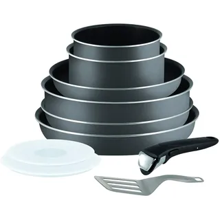 Tefal Ingenio L20496 Topf & Pfannenset 10-Tlg Bratpfannen Kochtöpfe Schmorpfanne