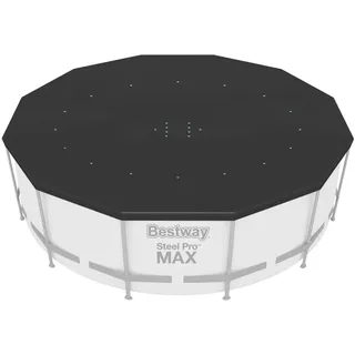 BESTWAY Abdeckplane schwarz Ø 3,66 m