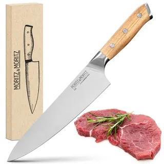 Moritz & Moritz Kochmesser 20 cm grau