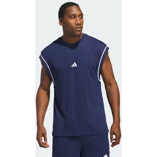 adidas Basketball All-World Sleeveless Tanktop Team Navy Blue 2 / Team Navy Blue 2 M
