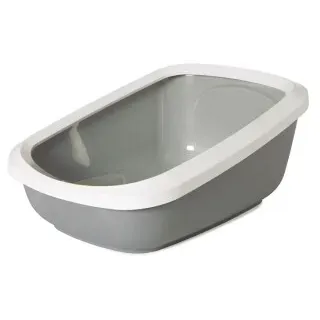 Savic Katzentoilette Aseo Jumbo 67,5 x 48,5 cm Grau/Weiß