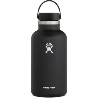 Hydro Flask 64oz Wide Flex Cap Isolierflasche (Größe One Size, schwarz)