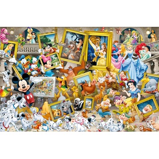 Ravensburger Puzzle 17432 - Mickey als Künstler - 5000 Teile Disney Puzzle für Erwachsene und Kinder ab 14 Jahren
