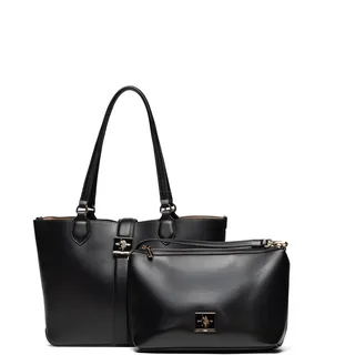 U.S. Polo Assn. MARGARET SHOPPING BAG Shopper Polyurethan Black