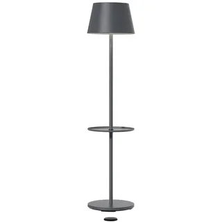 LED-Stehleuchte Garcon sompex anthrazit grau, Designer Lexis Kraft, 78/114/150 cm; Schirm 22 cm