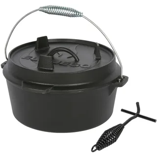 El Fuego Dutch Oven 5,6 l Gusseisen schwarz