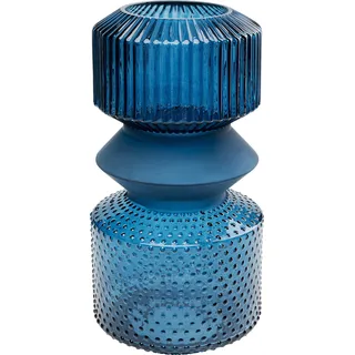 Kare Vase Marvelous Duo Blau 36 cm
