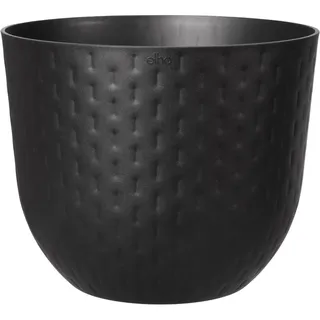 elho Fuente Grains Ø 30 x 24 cm Onyx Schwarz