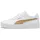 Aqua Metallics Sneaker Damen 02 white/light sand/gold 42