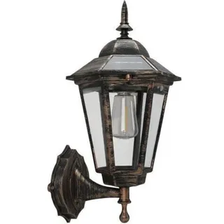 Solar-außenleuchte, Solar-außenleuchte Mit Bewegungsmelder, 3 Smarte Modi, Ip65 Wasserdichte Solar-wandleuchte, Vintage-stil Für Garten Und Garage