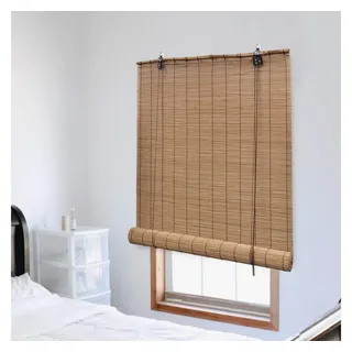 vidaXL Bambusrollo 140 x 220 cm Braun