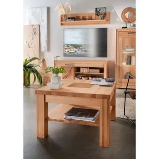 Couchtisch Beistelltisch 70x70cm Massivholz Buche Kernbuche massiv geölt NEU OVP