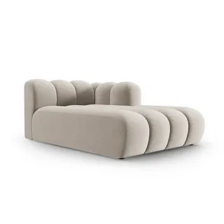 Micadoni Recamiere Lupine, Chaise Longue 2-Sitzer Modul beige