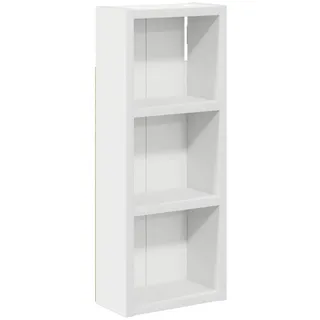 vidaXL Badezimmer-Wandschrank Weiß 20 x 10 x 50 cm Holzwerkstoff