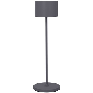 Blomus - Mobile LED-Leuchte - Lampe - 3.0 Satellite - Aluminium - Indoor/Outdoor - warm Grey/grau - 35,5x11 cm, 66126, weiß