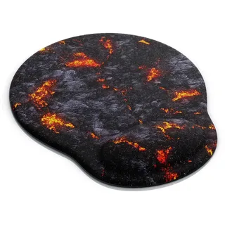 Titanwolf Gaming Mauspad Lava Schwarz