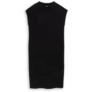 Tom Tailor Strickkleid Midi Schwarz 44
