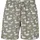 Pattern Swim Short Grün/Weiß 3XL