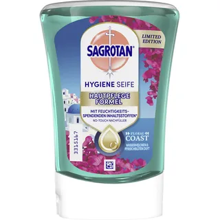 Sagrotan Nachfüller Hygieneseife »No Touch Floral Coast« Nachfüllpack