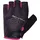 Radhandschuhe XS schwarz/pink gelgepolstert atmungsaktiv