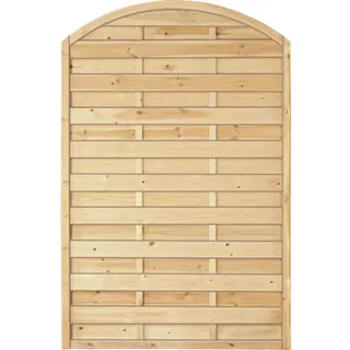 Tetzner & Jentzsch Lamellenzaun 120 x 180 cm Grün Holz