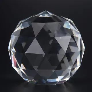 krllkugel,Tbest Crystal Ball,Deko Glaskugel,Glaskugel Deko,Labyrinth-Krll,Klar Geschnittene Krllglaskugel,Krlllabyrinth-Krllkugel,Krlllabyrinth,Glaskugel 1Pc Klar Geschnittene Krllprismen Glaskugel Ho