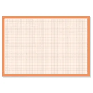 Sigel Schreibunterlage HO270 59,5 x 41cm Orange/Weiß