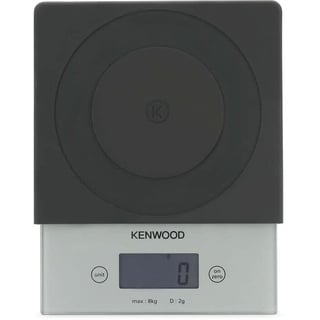 Kenwood AT 850 B Digitale Küchenwaage bis 8 kg, LCD-Panel