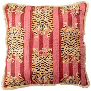 Bloomingville Poirino Kissen 45 x 45 cm Pink