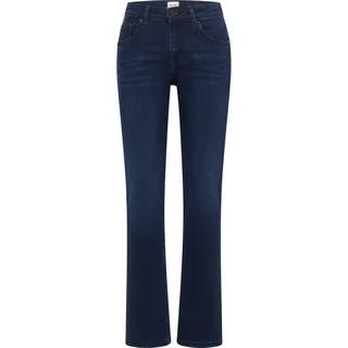 5-Pocket-Hose MUSTANG "Style Sissy Straight" Gr. 27, Länge 32, dunkelblau Damen Hosen Gerade