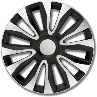 PETEX RB539615 15 Zoll 4 Stück Schwarz/Silber