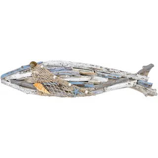 Wanddeko-fisch Aus Mdf, Maritim Inspiriert