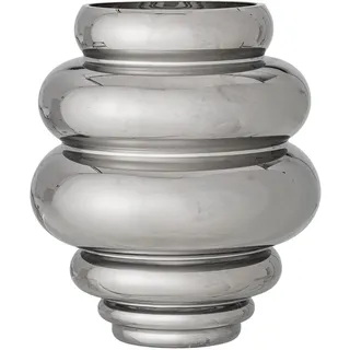 Bloomingville Zorya Vase, Silber, Glas
