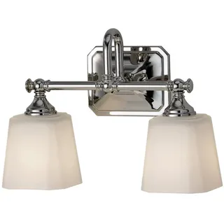 Feiss Concord 2-flammige Wandleuchte Chrom 0 cm