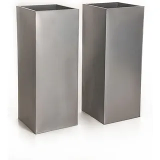 Vivanno BLOCK 40 x 40 x 100 cm Silber