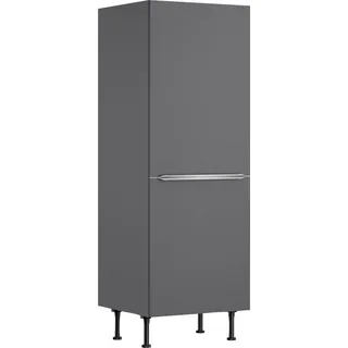 kochstation Hochschrank KS-Aken 60 x 58,4 x 176,6 cm Grau