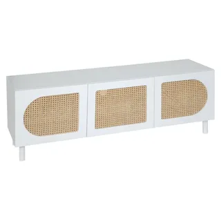 ATMOSPHERA CREATEUR D'INTERIEUR Fernsehkommode 140 x 41,7 x 50 cm Weiß MDF