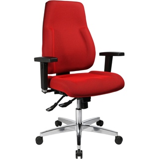 Bürostuhl TOPSTAR "P91" Stühle rot Bürodrehstuhl Drehstühle Stühle