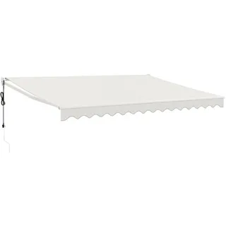 vidaXL Elektrische Markise 4 x 3 m creme