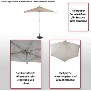MCW Lorca 300 cm Creme