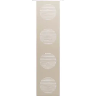 Neutex for you! Schiebegardine NEUTEX FOR YOU "Padova" Gr. 1, beige (natur, beige), B:57cm H:145cm, Scherli, Polyester, Gardinen, inkl. Befestigungszubehör, Halbtransparent, Sauberer Abschluss, modern