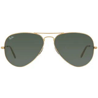 Ray-Ban Aviator RB3025 001/58 58-14 polished gold/green