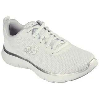 SKECHERS Flex Appeal 5.0 Damen Weiß/Silber 43